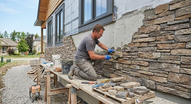 Artificial Stone Installation in Medina, OH