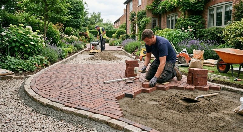 Brick Paving Installation in Worcester, MA