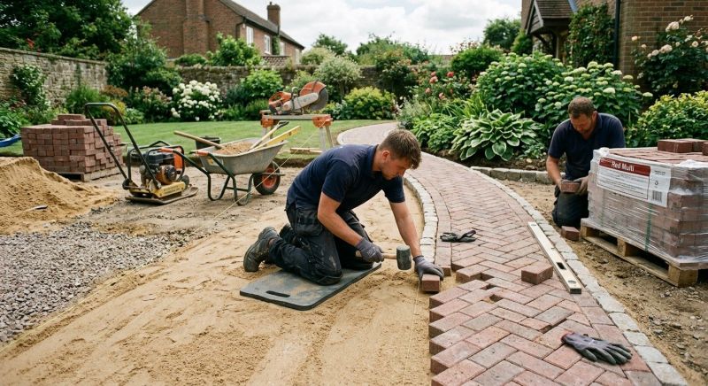 Brick Paving Installation in Worcester, MA