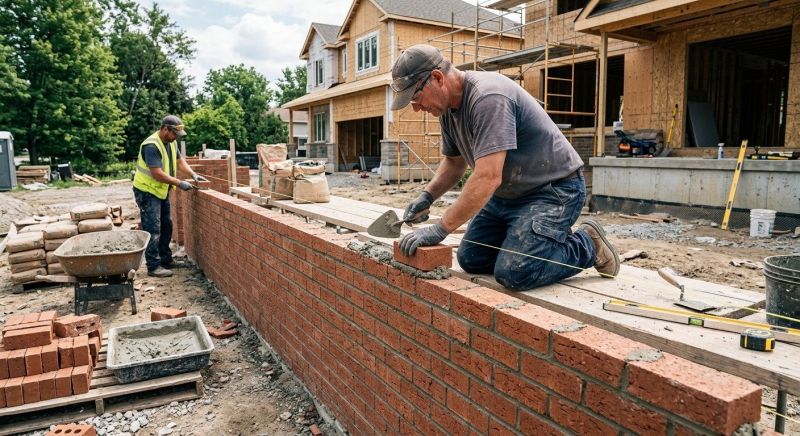 Masonry Wall Installation in Stamford, CT